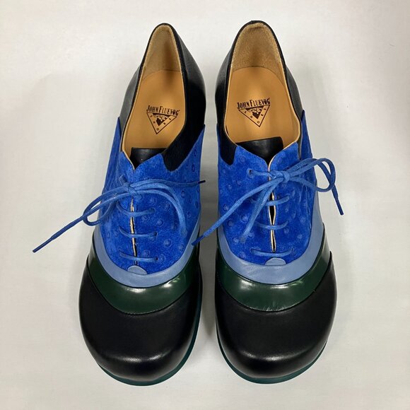 *BRAND NEW* Fluevog 2016 Hopefuls VOW, Blue/Green, Size 9.5 (best for 8/8.5)! - Picture 2 of 11
